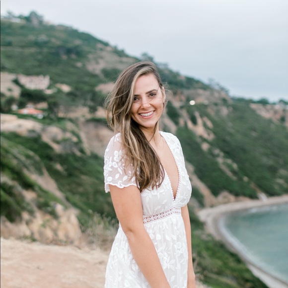 Dresses & Skirts - Worn once for ONE shoot White maxi size M